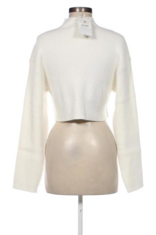 Дамски пуловер Bershka, Размер M, Цвят Бял, Цена 17,48 лв.