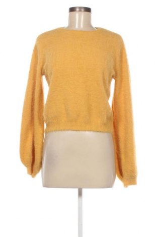 Дамски пуловер Bershka, Размер M, Цвят Жълт, Цена 8,70 лв.
