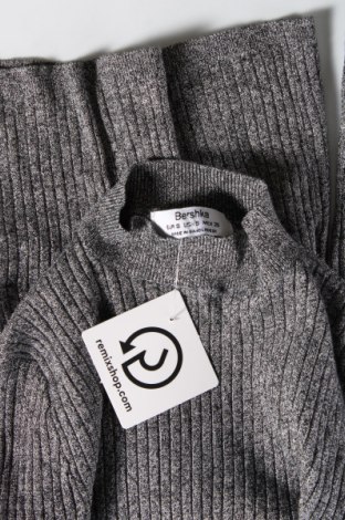 Дамски пуловер Bershka, Размер S, Цвят Сив, Цена 10,15 лв.