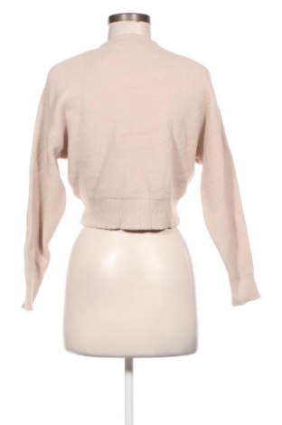 Γυναικείο πουλόβερ Bershka, Μέγεθος S, Χρώμα  Μπέζ, Τιμή 5,38 €