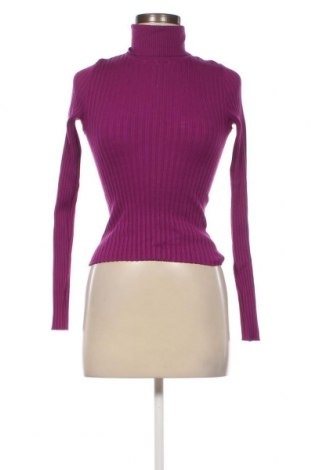 Дамски пуловер Bershka, Размер S, Цвят Лилав, Цена 17,40 лв.