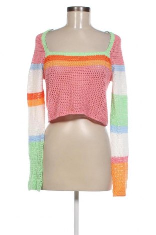 Pulover de femei Bershka, Mărime L, Culoare Multicolor, Preț 47,70 Lei