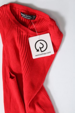 Pulover de femei Bershka, Mărime XS, Culoare Roșu, Preț 47,70 Lei