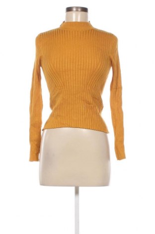 Γυναικείο πουλόβερ Bershka, Μέγεθος M, Χρώμα Κίτρινο, Τιμή 17,94 €
