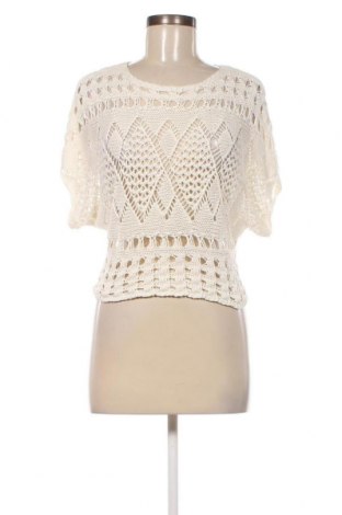 Γυναικείο πουλόβερ Bershka, Μέγεθος S, Χρώμα Λευκό, Τιμή 6,28 €