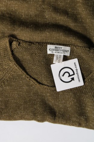 Γυναικείο πουλόβερ Best Connections, Μέγεθος M, Χρώμα Πράσινο, Τιμή 6,28 €