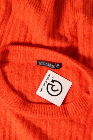 Γυναικείο πουλόβερ Blind Date, Μέγεθος L, Χρώμα Πορτοκαλί, Τιμή 4,33 €