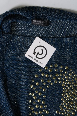 Γυναικείο πουλόβερ Blind Date, Μέγεθος M, Χρώμα Μπλέ, Τιμή 1,79 €