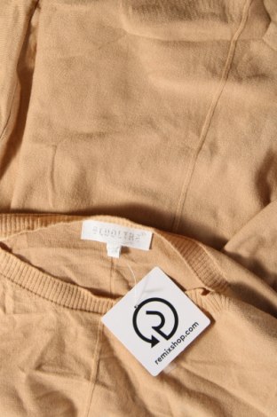 Γυναικείο πουλόβερ Bluoltre, Μέγεθος S, Χρώμα  Μπέζ, Τιμή 8,07 €
