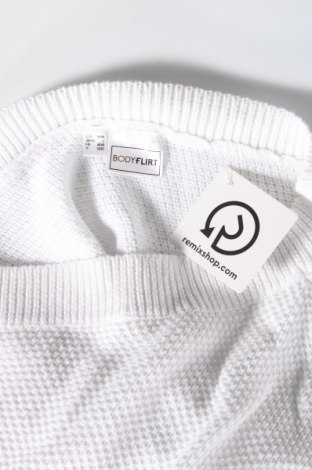 Γυναικείο πουλόβερ Body Flirt, Μέγεθος XL, Χρώμα Λευκό, Τιμή 9,15 €