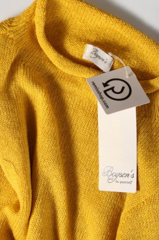 Γυναικείο πουλόβερ Boysen's, Μέγεθος XS, Χρώμα Κίτρινο, Τιμή 9,72 €