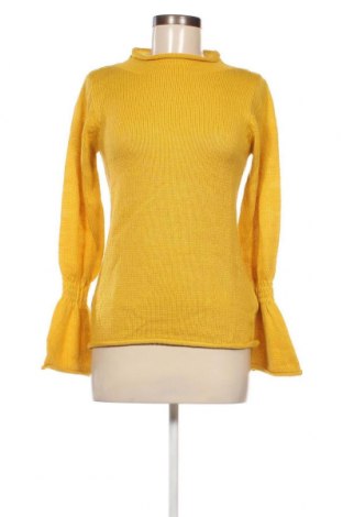 Γυναικείο πουλόβερ Boysen's, Μέγεθος XS, Χρώμα Κίτρινο, Τιμή 11,38 €