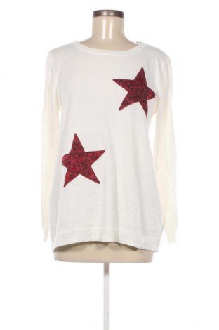 Дамски пуловер Bpc Bonprix Collection, Размер M, Цвят Бял, Цена 29,00 лв.