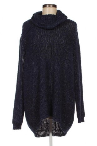 Γυναικείο πουλόβερ Bpc Bonprix Collection, Μέγεθος XXL, Χρώμα Μπλέ, Τιμή 17,94 €