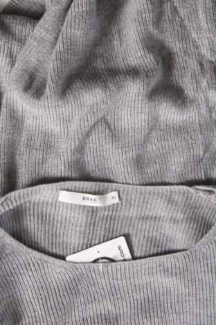 Дамски пуловер Brax, Размер M, Цвят Сив, Цена 31,00 лв.
