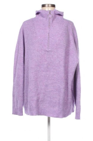 Дамски пуловер C&A, Размер XL, Цвят Лилав, Цена 29,00 лв.