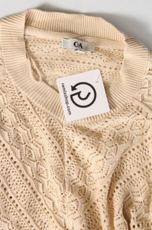Дамски пуловер C&A, Размер L, Цвят Бежов, Цена 10,15 лв.