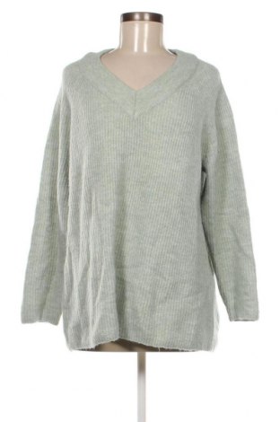 Дамски пуловер C&A, Размер L, Цвят Зелен, Цена 8,99 лв.