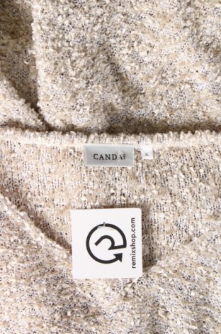 Дамски пуловер Canda, Размер XL, Цвят Бежов, Цена 14,50 лв.