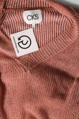 Дамски пуловер CKS, Размер S, Цвят Розов, Цена 31,00 лв.