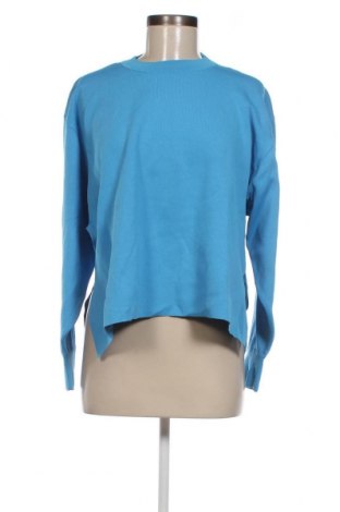 Дамски пуловер COS, Размер L, Цвят Син, Цена 40,30 лв.