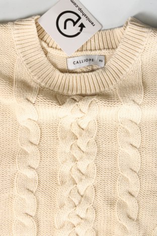 Дамски пуловер Calliope, Размер XS, Цвят Бежов, Цена 10,15 лв.