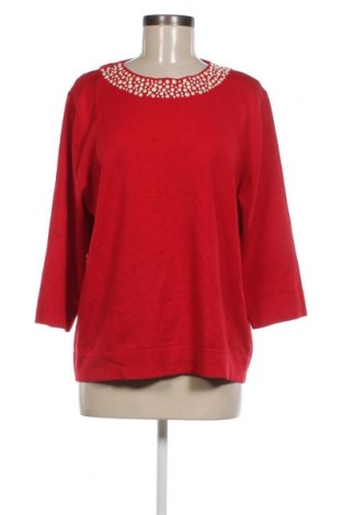 Дамски пуловер Calvin Klein, Размер XL, Цвят Червен, Цена 92,65 лв.