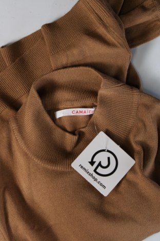 Дамски пуловер Camaieu, Размер S, Цвят Кафяв, Цена 17,02 лв.