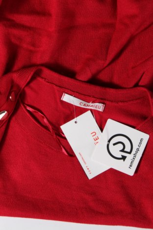 Γυναικείο πουλόβερ Camaieu, Μέγεθος S, Χρώμα Κόκκινο, Τιμή 23,71 €