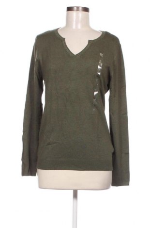 Γυναικείο πουλόβερ Camaieu, Μέγεθος L, Χρώμα Πράσινο, Τιμή 10,67 €