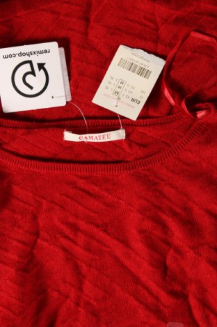 Γυναικείο πουλόβερ Camaieu, Μέγεθος M, Χρώμα Κόκκινο, Τιμή 9,96 €