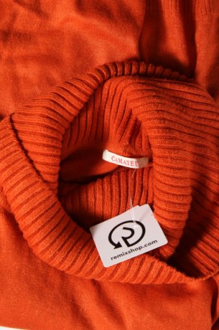 Дамски пуловер Camaieu, Размер M, Цвят Оранжев, Цена 15,67 лв.