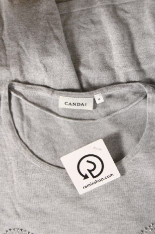 Γυναικείο πουλόβερ Canda, Μέγεθος M, Χρώμα Γκρί, Τιμή 3,77 €
