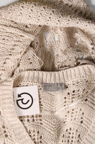Γυναικείο πουλόβερ Canda, Μέγεθος M, Χρώμα Εκρού, Τιμή 8,01 €