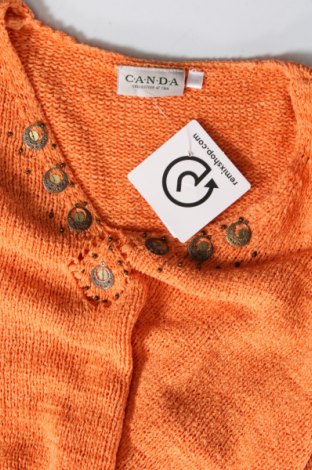 Дамски пуловер Canda, Размер XXL, Цвят Оранжев, Цена 24,65 лв.