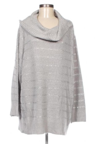 Γυναικείο πουλόβερ Canda, Μέγεθος XXL, Χρώμα Γκρί, Τιμή 14,23 €