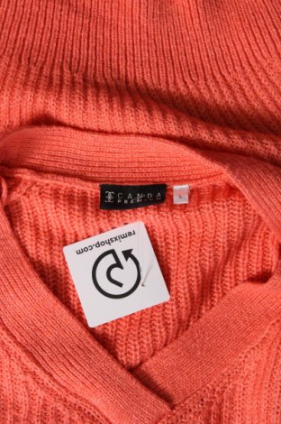 Γυναικείο πουλόβερ Canda, Μέγεθος L, Χρώμα Ρόζ , Τιμή 5,38 €