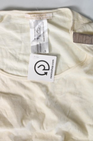 Γυναικείο πουλόβερ Carlo Colucci, Μέγεθος M, Χρώμα Εκρού, Τιμή 23,01 €