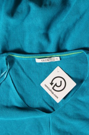 Γυναικείο πουλόβερ Cecil, Μέγεθος XL, Χρώμα Μπλέ, Τιμή 25,36 €