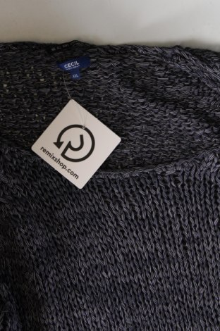 Дамски пуловер Cecil, Размер XXL, Цвят Син, Цена 22,14 лв.