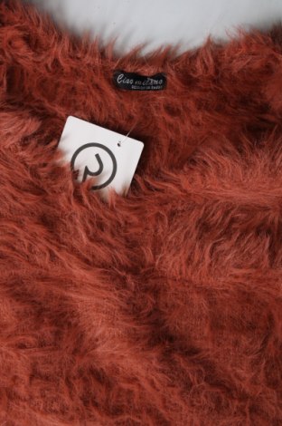Дамски пуловер Ciao Milano, Размер S, Цвят Кафяв, Цена 18,45 лв.