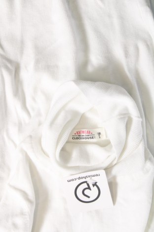 Γυναικείο πουλόβερ Clockhouse, Μέγεθος S, Χρώμα Λευκό, Τιμή 5,38 €