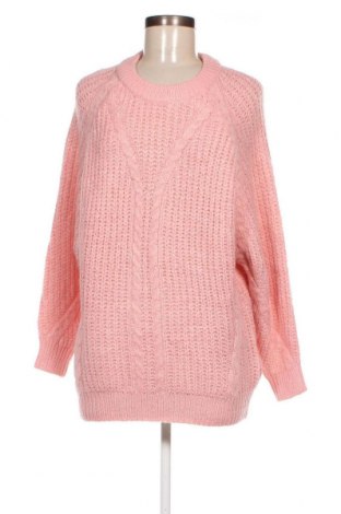 Дамски пуловер Clockhouse, Размер L, Цвят Розов, Цена 8,41 лв.