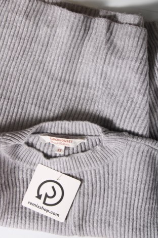 Дамски пуловер Clockhouse, Размер XS, Цвят Сив, Цена 13,05 лв.