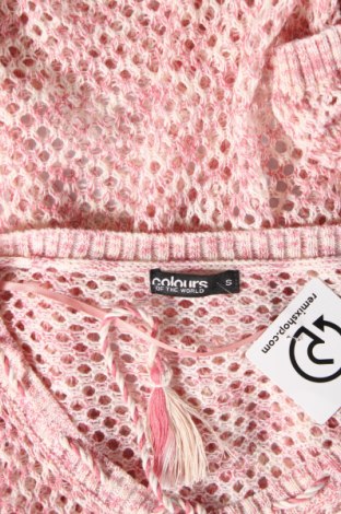 Дамски пуловер Colours Of The World, Размер S, Цвят Розов, Цена 7,25 лв.