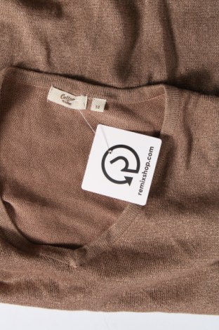 Γυναικείο πουλόβερ Cotton Traders, Μέγεθος L, Χρώμα  Μπέζ, Τιμή 6,29 €