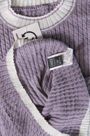 Дамски пуловер DAZY, Размер S, Цвят Лилав, Цена 11,60 лв.