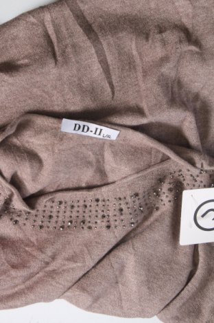 Γυναικείο πουλόβερ DD-II, Μέγεθος L, Χρώμα Καφέ, Τιμή 4,49 €