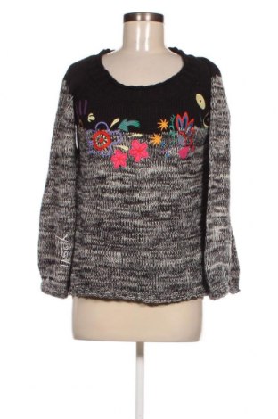 Дамски пуловер Desigual, Размер XL, Цвят Сив, Цена 51,46 лв.