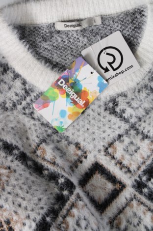 Дамски пуловер Desigual, Размер L, Цвят Многоцветен, Цена 84,00 лв.